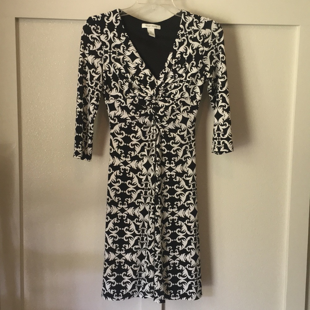 Black and White Dress